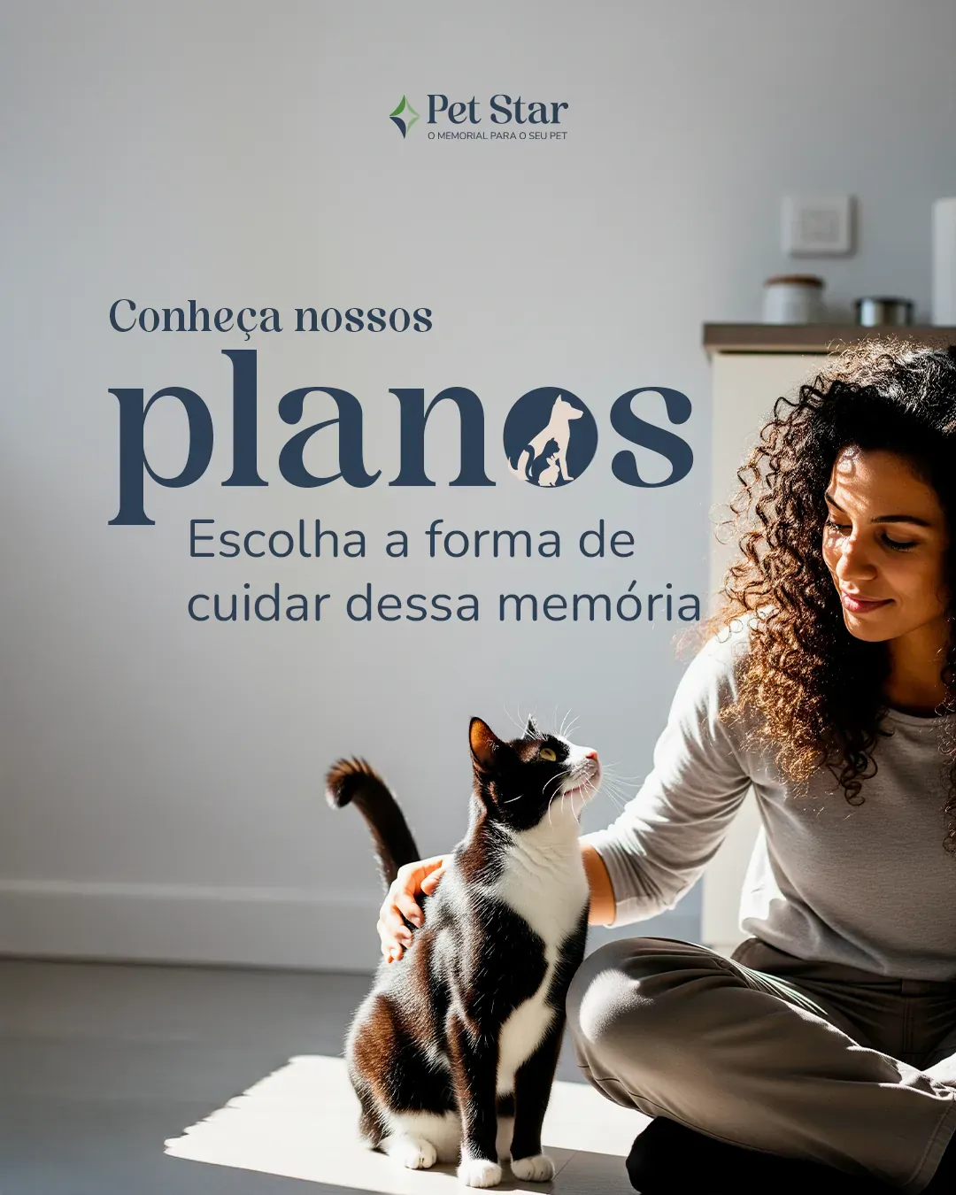 Post do Instagram @memorialpetstar